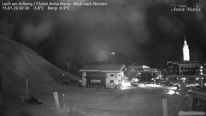 Archiv Foto Webcam Schlegelkopfareal, Lech