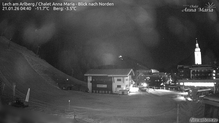 Archiv Foto Webcam Schlegelkopfareal, Lech