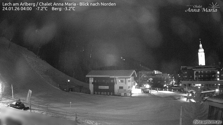 Archiv Foto Webcam Schlegelkopfareal, Lech