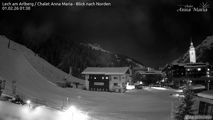 Archiv Foto Webcam Schlegelkopfareal, Lech