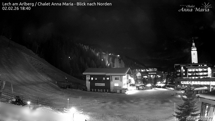 Archiv Foto Webcam Schlegelkopfareal, Lech
