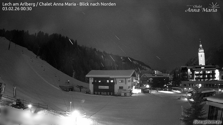 Archiv Foto Webcam Schlegelkopfareal, Lech
