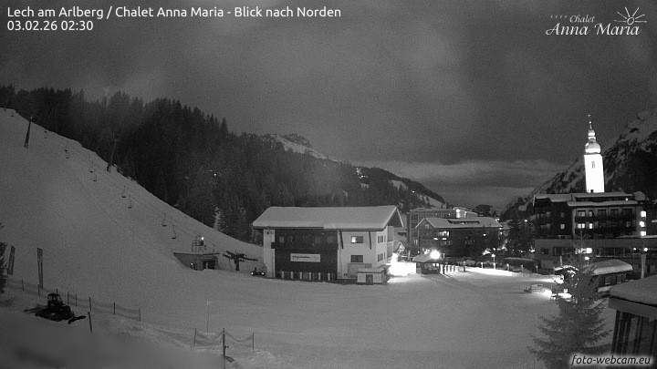 Archiv Foto Webcam Schlegelkopfareal, Lech