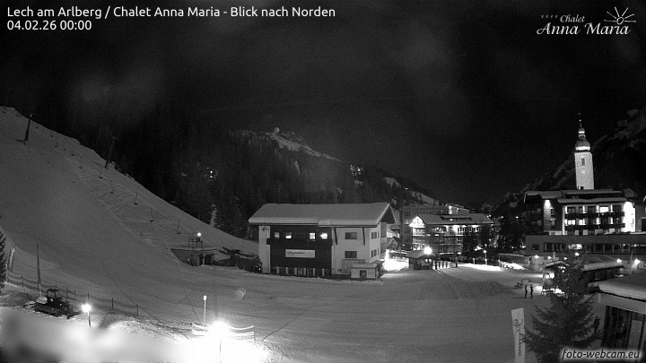 Archiv Foto Webcam Schlegelkopfareal, Lech
