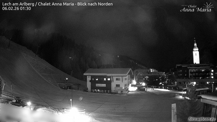 Archiv Foto Webcam Schlegelkopfareal, Lech