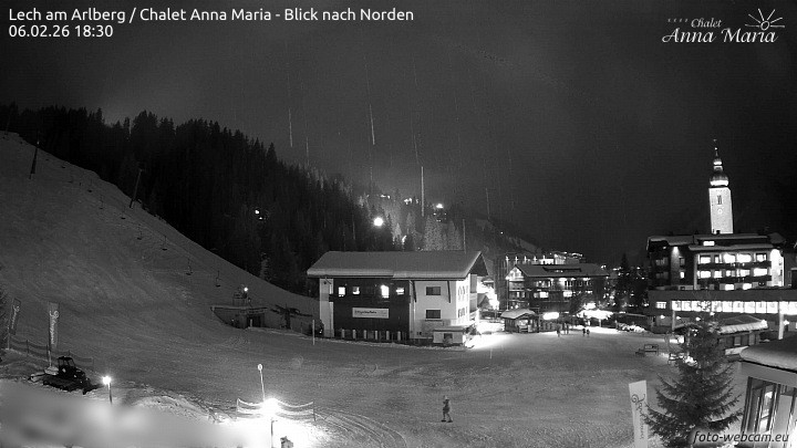 Archiv Foto Webcam Schlegelkopfareal, Lech