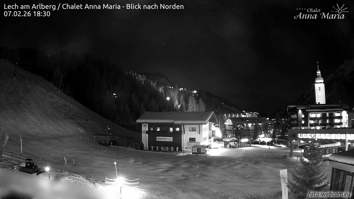 Archiv Foto Webcam Schlegelkopfareal, Lech