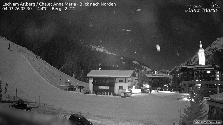 Archiv Foto Webcam Schlegelkopfareal, Lech