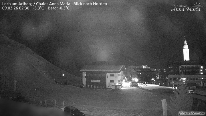 Archiv Foto Webcam Schlegelkopfareal, Lech