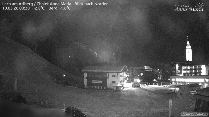 Archiv Foto Webcam Schlegelkopfareal, Lech