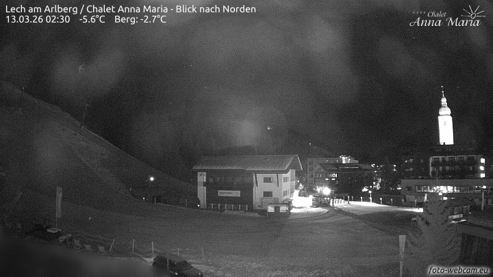 Archiv Foto Webcam Schlegelkopfareal, Lech