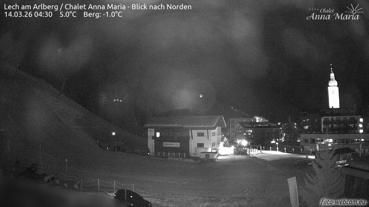 Archiv Foto Webcam Schlegelkopfareal, Lech