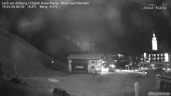 Archiv Foto Webcam Schlegelkopfareal, Lech