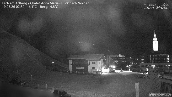 Archiv Foto Webcam Schlegelkopfareal, Lech