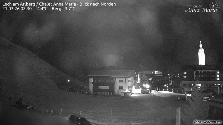 Archiv Foto Webcam Schlegelkopfareal, Lech