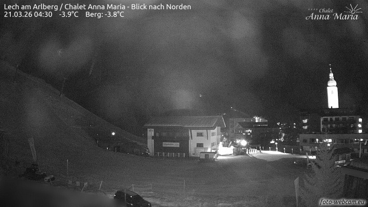 Archiv Foto Webcam Schlegelkopfareal, Lech
