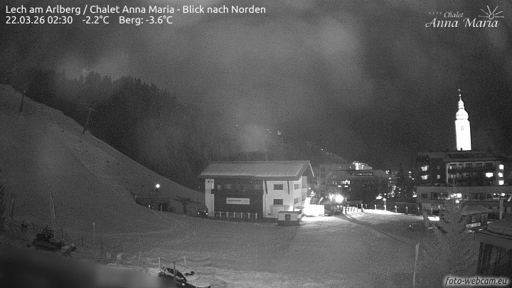 Archiv Foto Webcam Schlegelkopfareal, Lech
