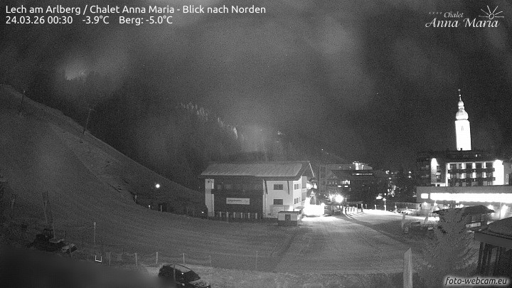 Archiv Foto Webcam Schlegelkopfareal, Lech
