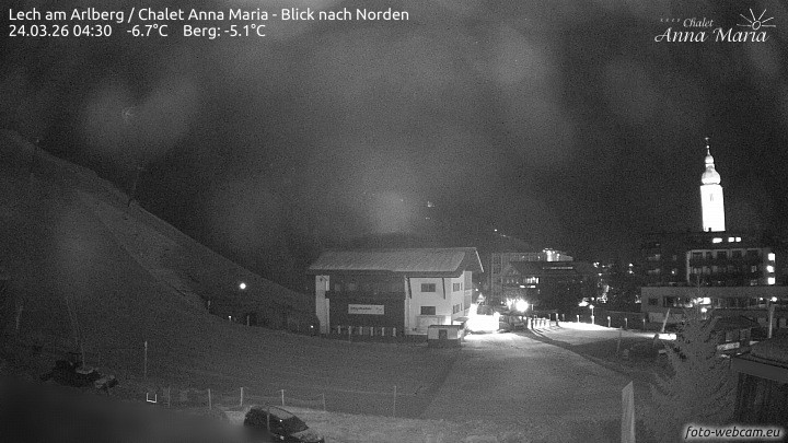 Archiv Foto Webcam Schlegelkopfareal, Lech