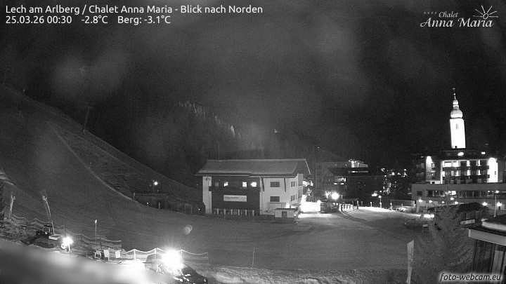 Archiv Foto Webcam Schlegelkopfareal, Lech