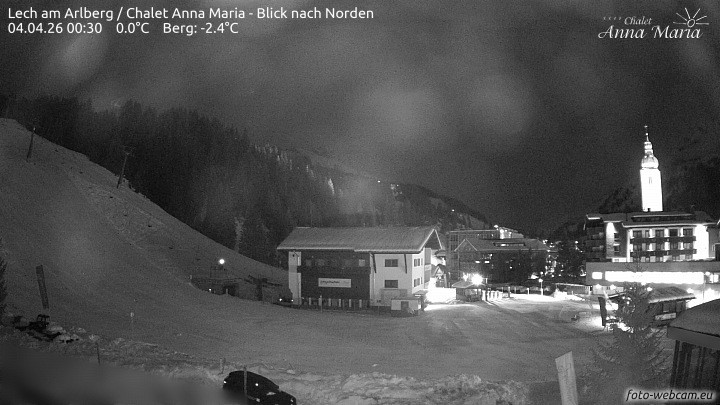 Archiv Foto Webcam Schlegelkopfareal, Lech