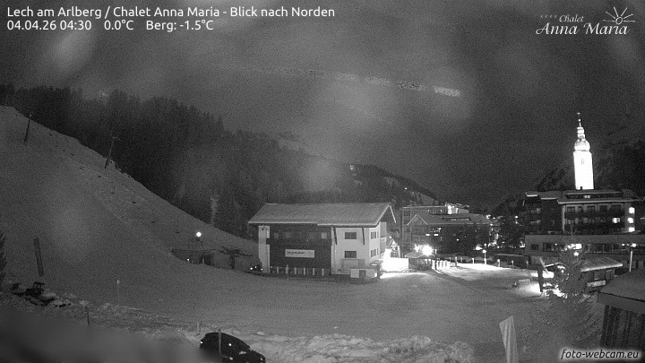 Archiv Foto Webcam Schlegelkopfareal, Lech
