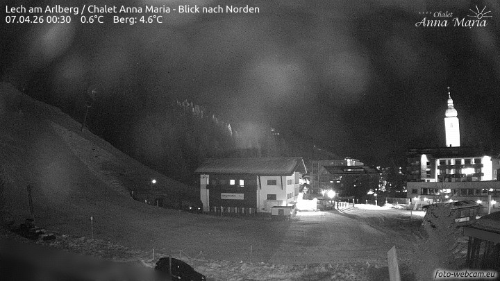 Archiv Foto Webcam Schlegelkopfareal, Lech