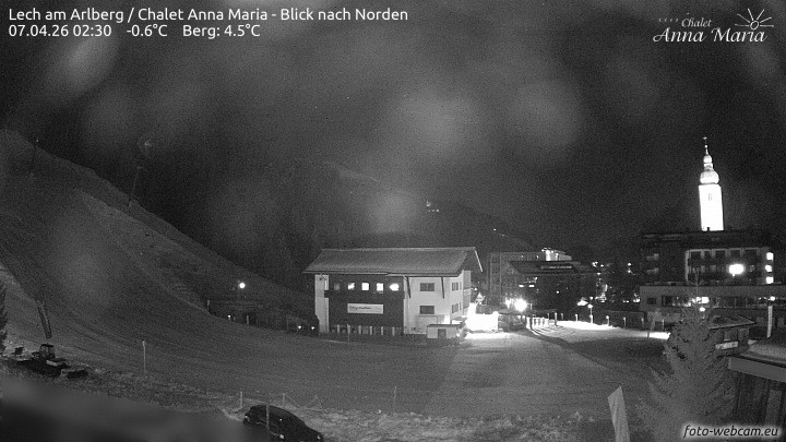 Archiv Foto Webcam Schlegelkopfareal, Lech