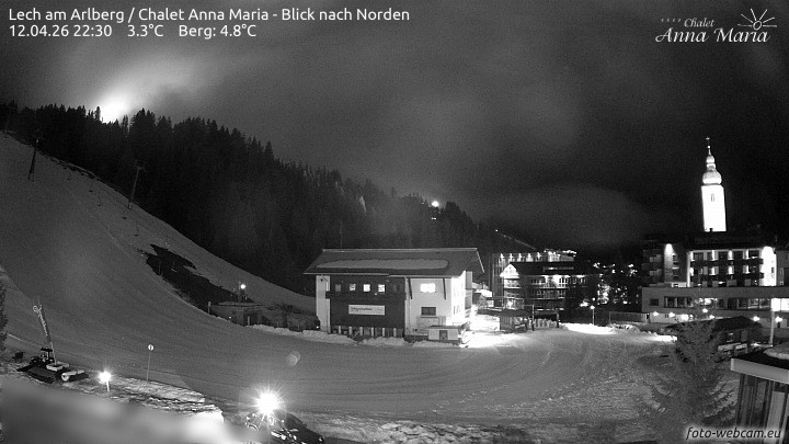 Archiv Foto Webcam Schlegelkopfareal, Lech