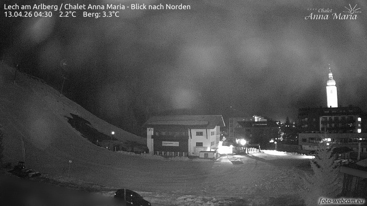 Archiv Foto Webcam Schlegelkopfareal, Lech