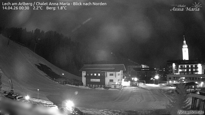 Archiv Foto Webcam Schlegelkopfareal, Lech
