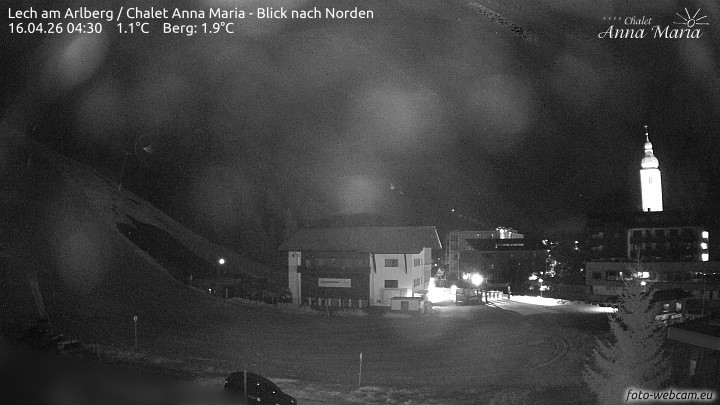 Archiv Foto Webcam Schlegelkopfareal, Lech