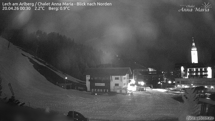 Archiv Foto Webcam Schlegelkopfareal, Lech