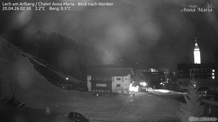 Archiv Foto Webcam Schlegelkopfareal, Lech