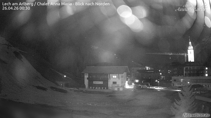 Archiv Foto Webcam Schlegelkopfareal, Lech