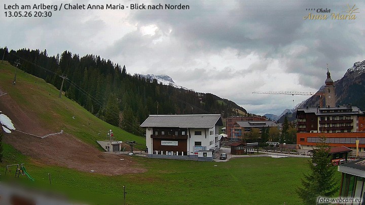 Archiv Foto Webcam Schlegelkopfareal, Lech
