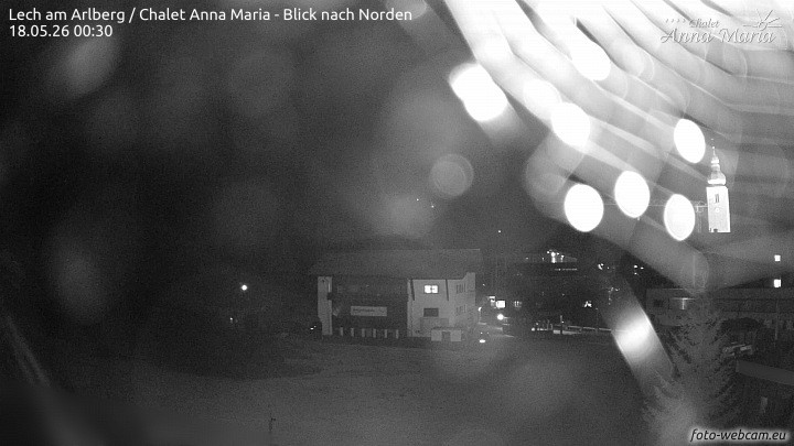 Archived image Webcam Lech (Chalet Anna Maria)