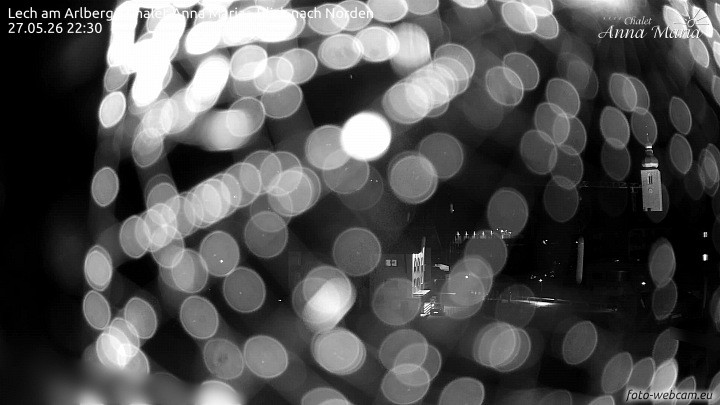 Archived image Webcam Lech (Chalet Anna Maria)