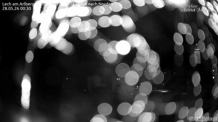 Archived image Webcam Lech (Chalet Anna Maria)
