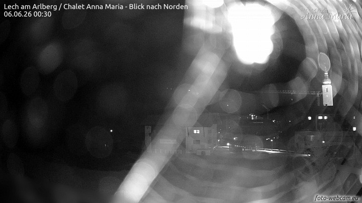 Archived image Webcam Lech (Chalet Anna Maria)