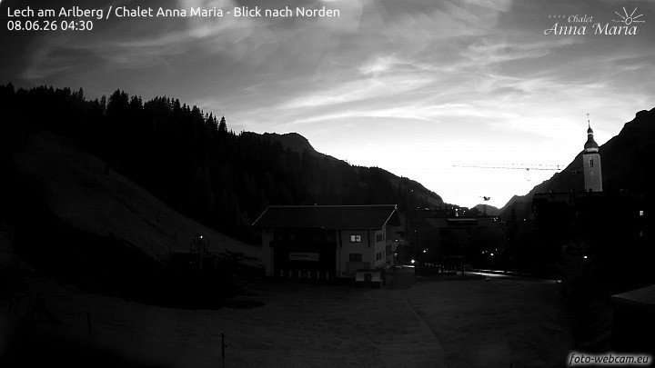 Archiv Foto Webcam Schlegelkopfareal, Lech