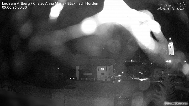 Archived image Webcam Lech (Chalet Anna Maria)