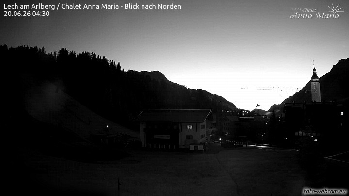 Archiv Foto Webcam Schlegelkopfareal, Lech