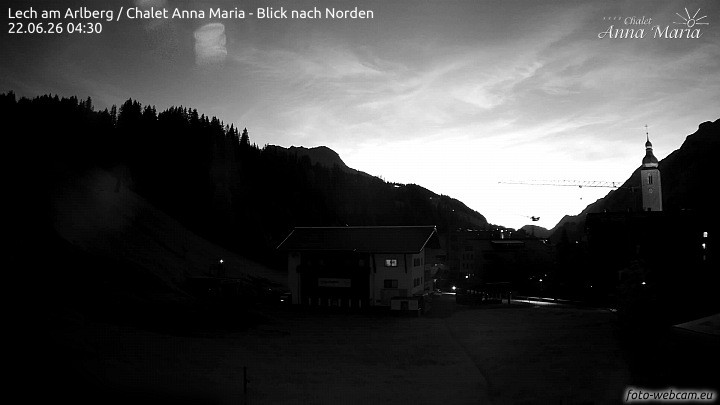 Archiv Foto Webcam Schlegelkopfareal, Lech