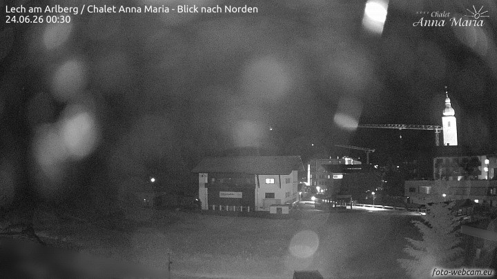 Archived image Webcam Lech (Chalet Anna Maria)