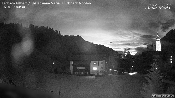 Archiv Foto Webcam Schlegelkopfareal, Lech