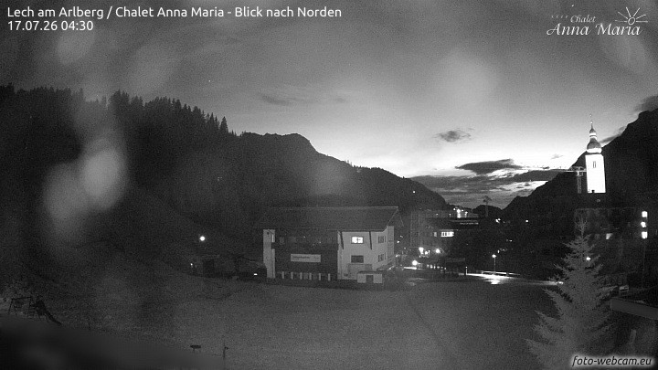 Archiv Foto Webcam Schlegelkopfareal, Lech