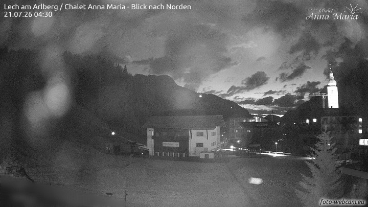 Archiv Foto Webcam Schlegelkopfareal, Lech