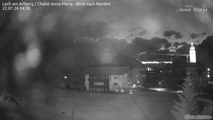 Archiv Foto Webcam Schlegelkopfareal, Lech