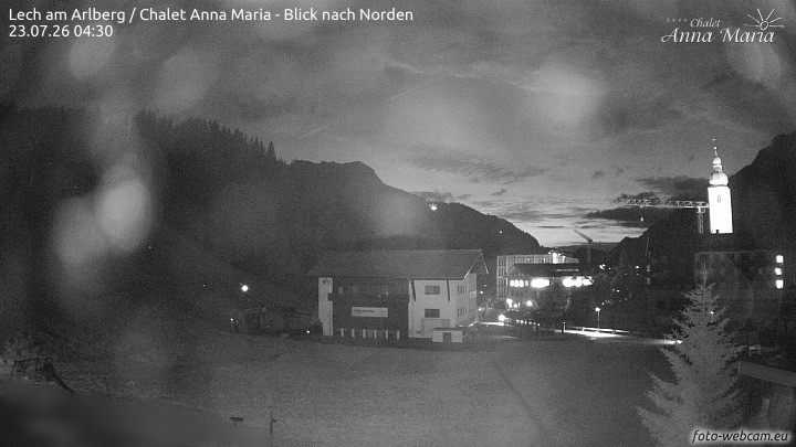 Archiv Foto Webcam Schlegelkopfareal, Lech